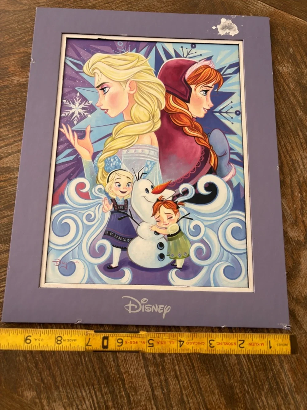 Tim Rogerson frozen print we only have each other